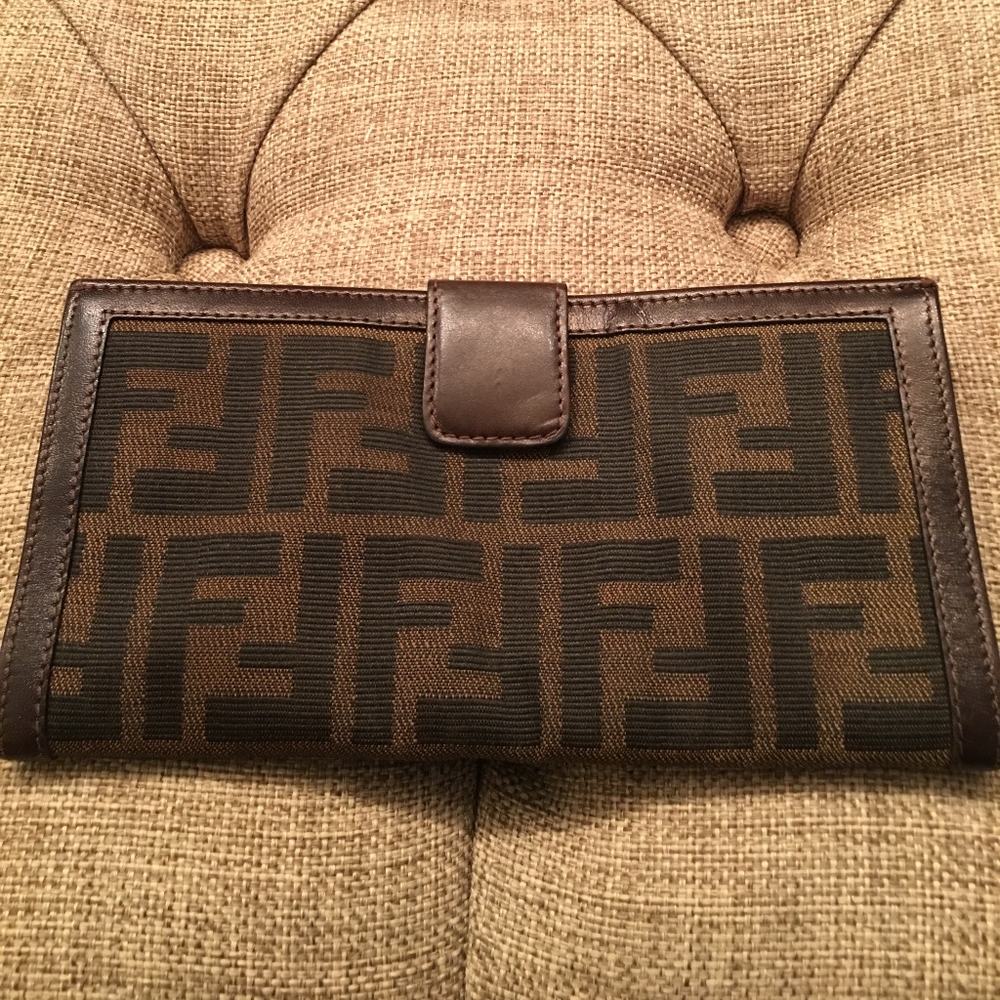 AUTHENTIC Monogramed Fendi Wallet